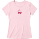 "Baby Look Pinky Cherry" Blusa Baby Look