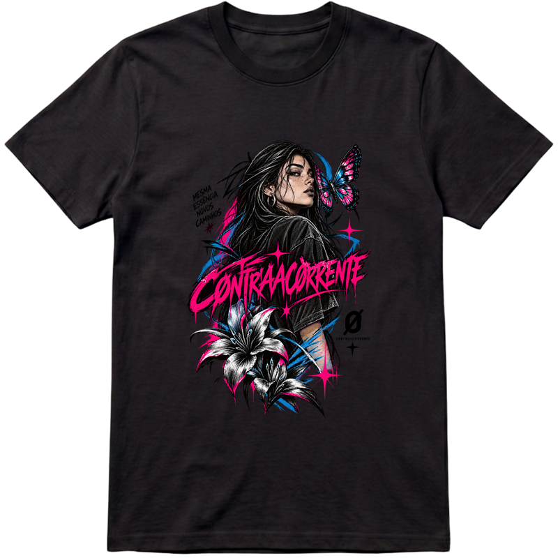 "Regular Essential #037 - CØNTRAACØRRENTE" Camiseta Premium Unissex Bunker Studios