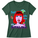 "Camiseta - Sob efeito de Ritalina" Blusa Baby Look