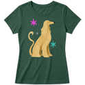 "Galgo Afegão" Blusa Baby Look