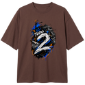 "Oversized Classic #012 - CØNTRAACØRRENTE" Camiseta Oversized Classic