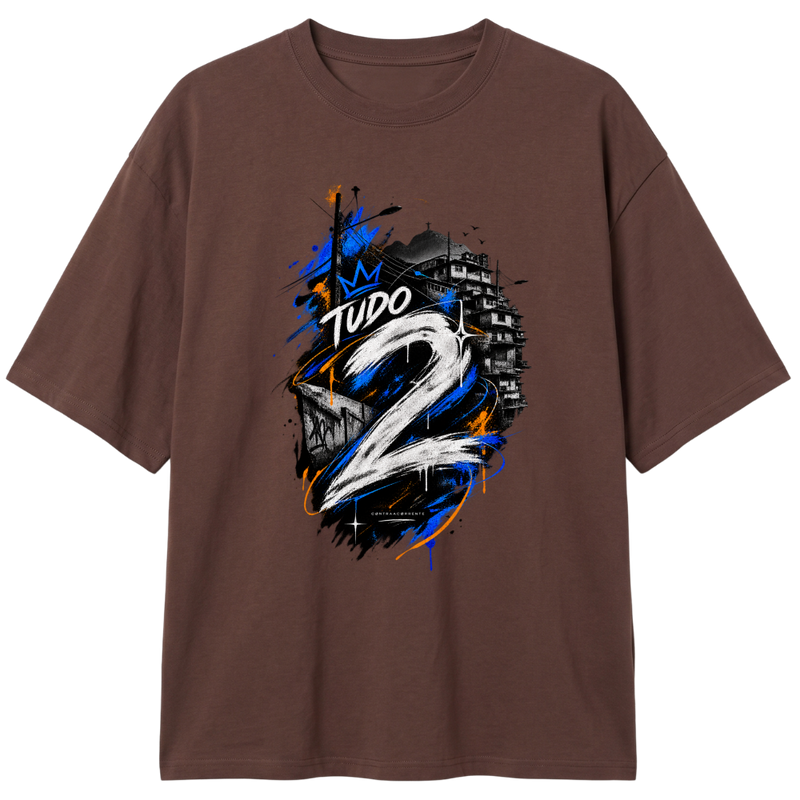 "Oversized Classic #012 - CØNTRAACØRRENTE" Camiseta Oversized Classic