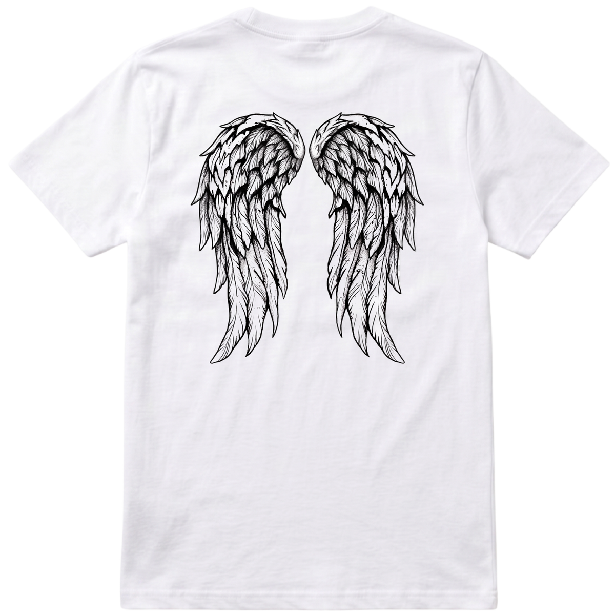 "Camiseta Angel Mea Culpa" Camiseta Premium Unissex Bunker Studios