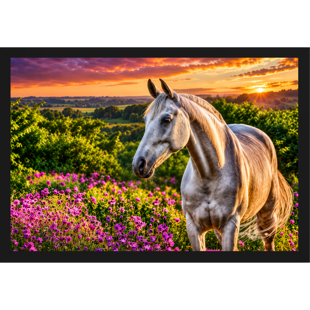 "Linda" Quadro tradicional sem vidro acrílico