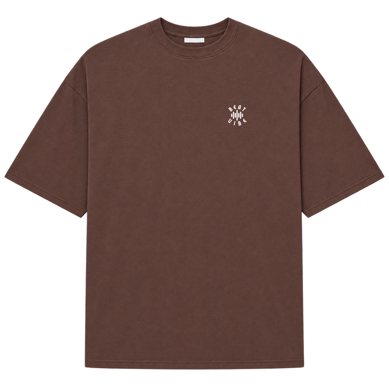 "DROP BATEU - ESTAMPA NAS COSTAS" Camiseta Oversized Suedine 220g