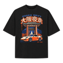 "Oversized Suedine "Osaka Drift"" Camiseta Oversized Suedine 220g