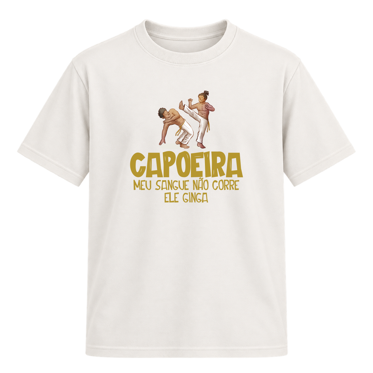 "Capoeira #01" Camiseta Regular Suedine