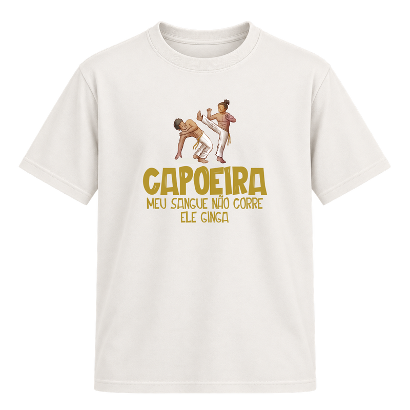 "Capoeira #01" Camiseta Regular Suedine