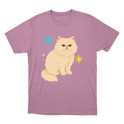 "Gato persa" Camiseta Básica Unissex