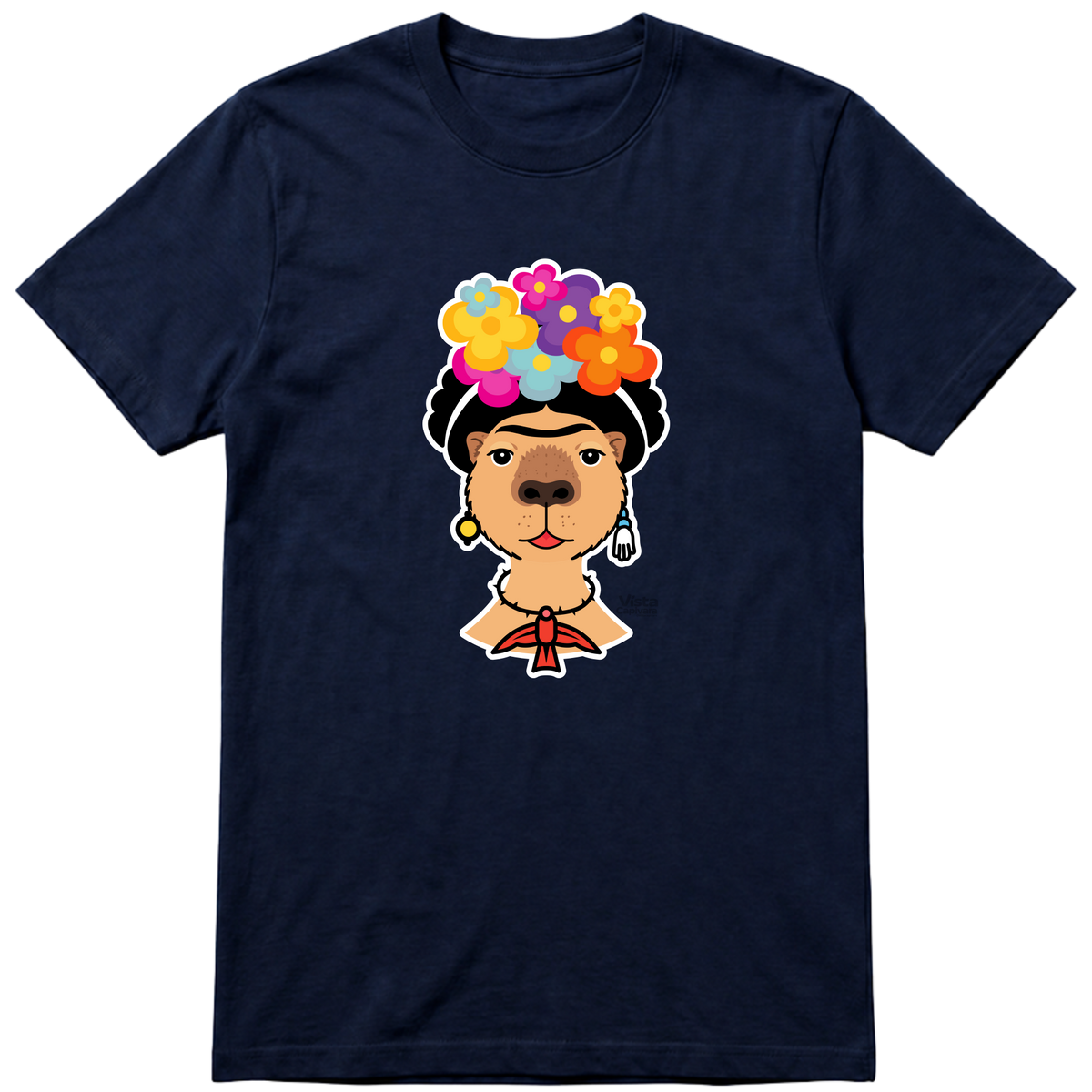 "Frida Kapivara" Camiseta Premium Unissex