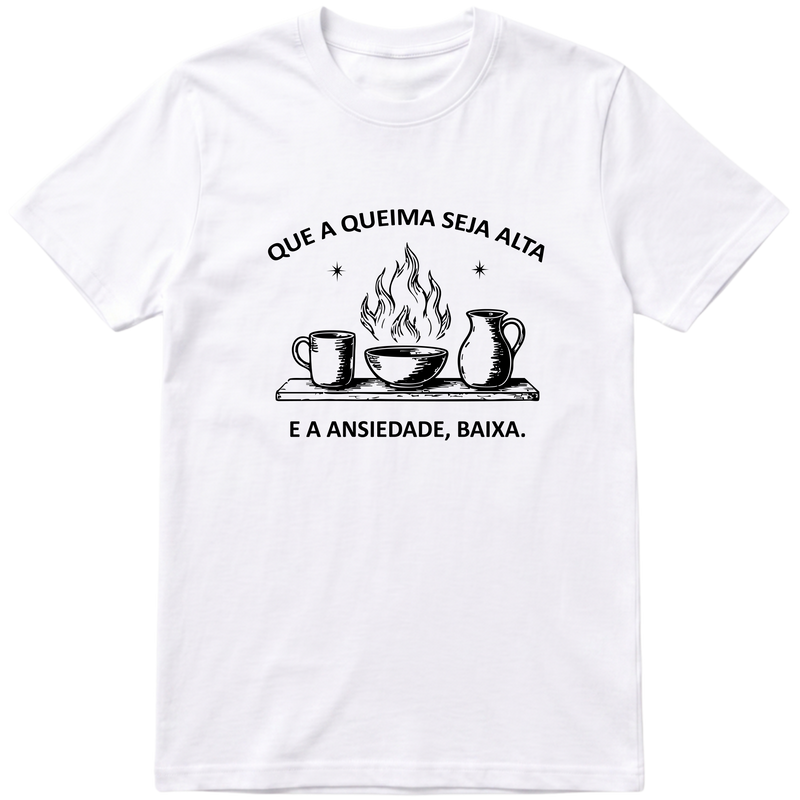 "ansiedade baixa" Camiseta Básica Unissex