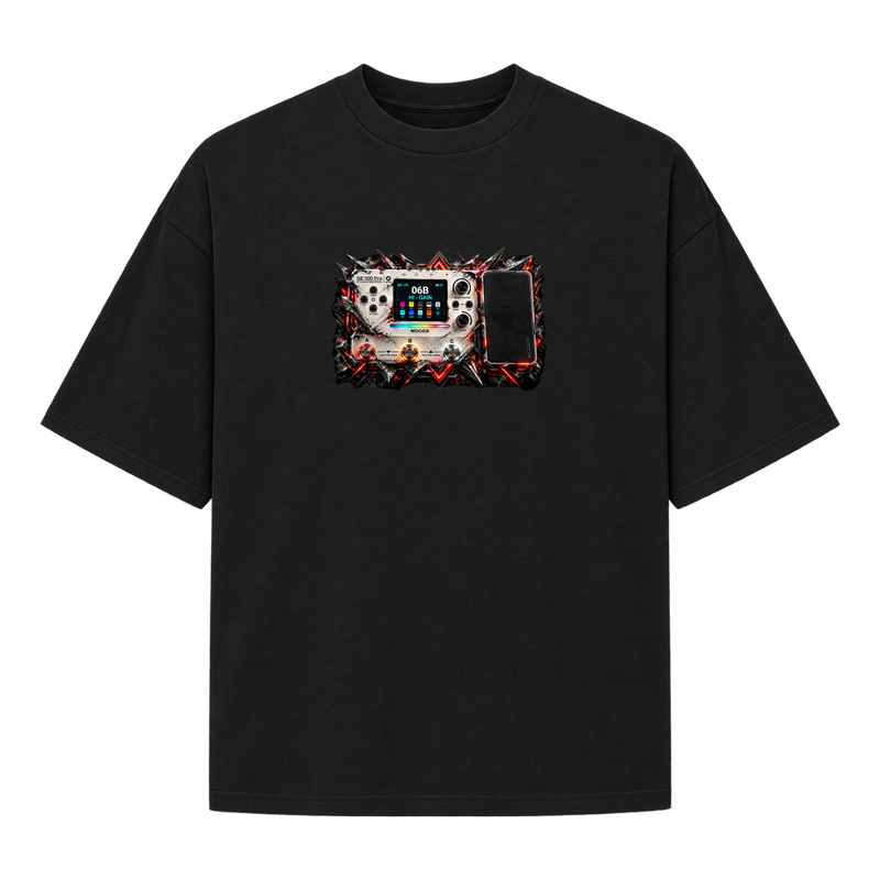 "MOOER GE 100" Camiseta Oversized Suedine 220g