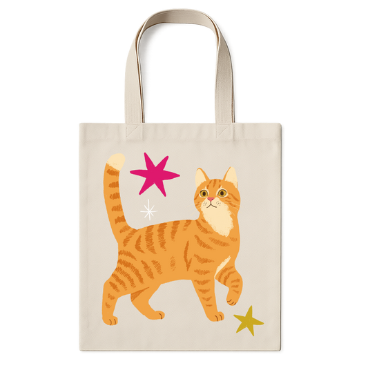 "Gata amarelo rajado" Ecobag