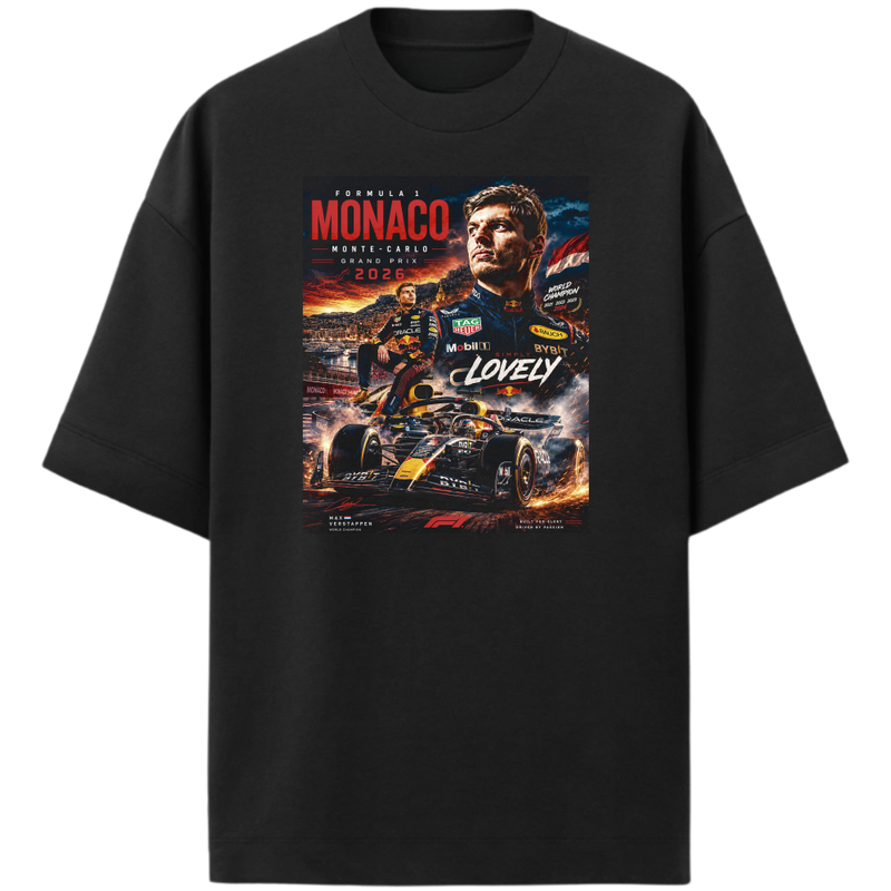 "Camiseta Oversized MAX VERSTAPPEN" Oversized Premium