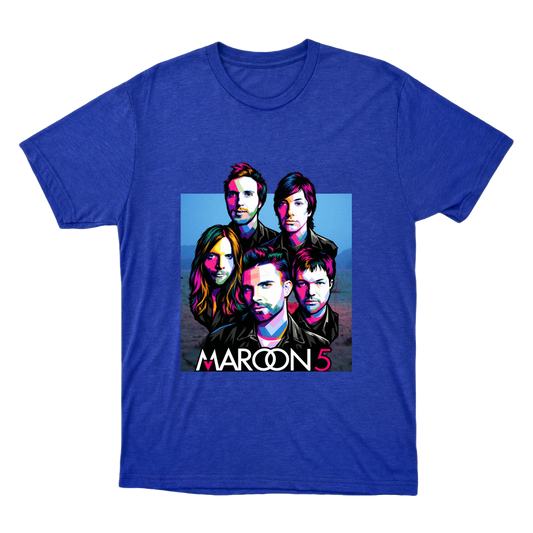 "Maroon 5 - Colors" Camiseta Básica Unissex