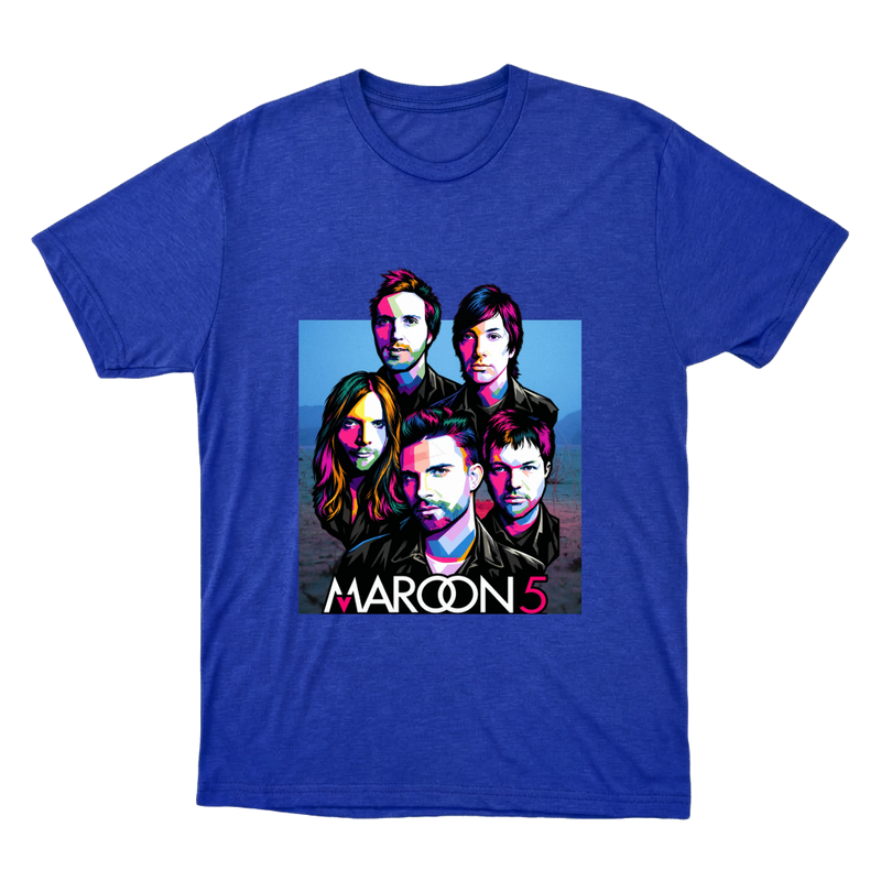 "Maroon 5 - Colors" Camiseta Básica Unissex