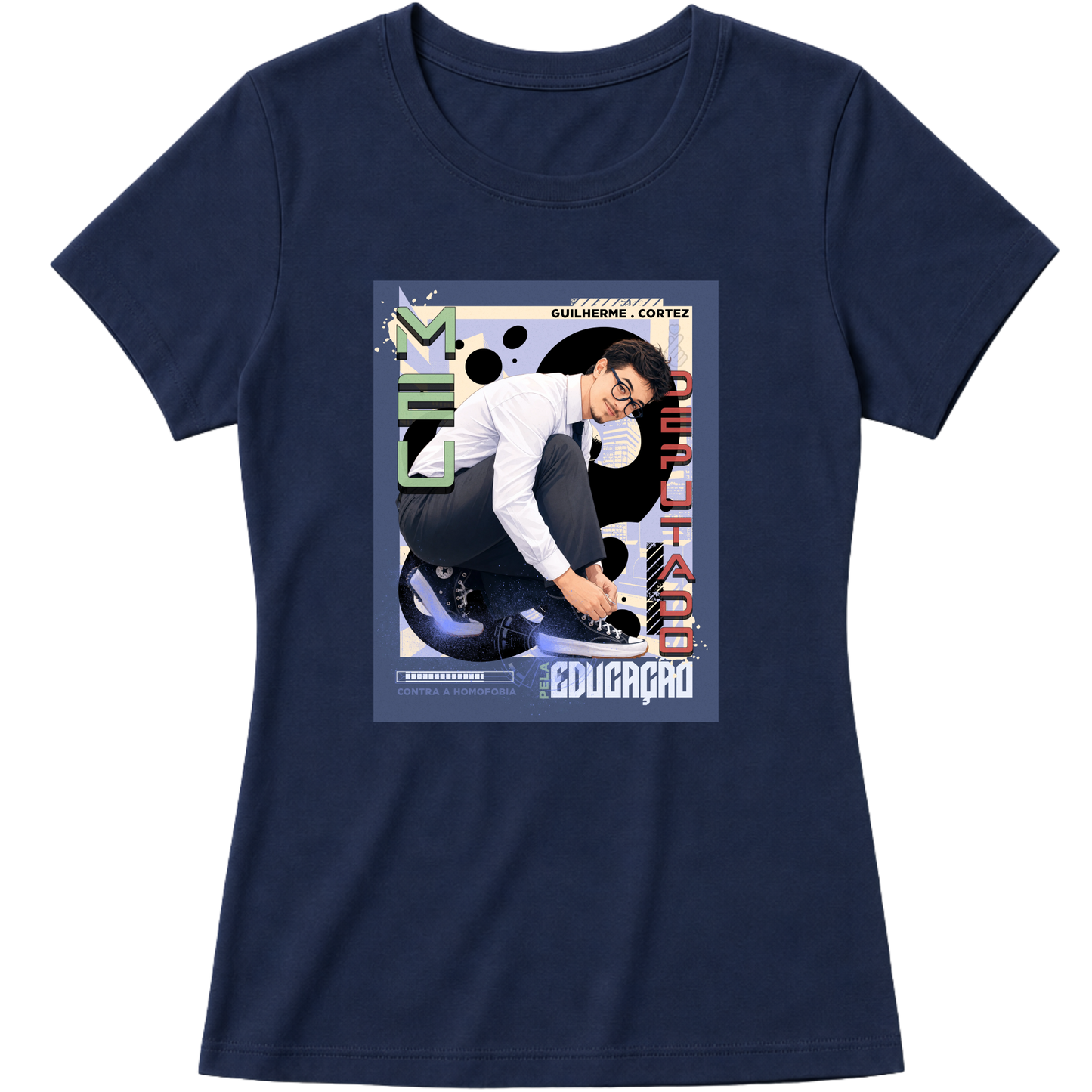 "Cortez KPop Babylook" Blusa Baby Look