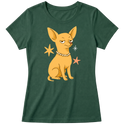 "Chihuahua de pelo curto" Blusa Baby Look