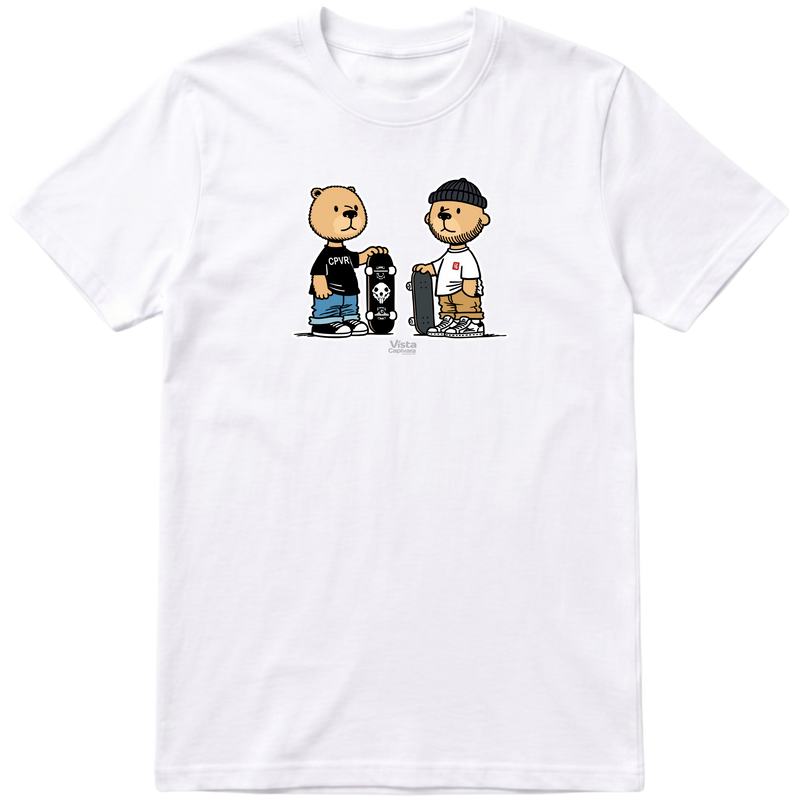 "Capivara Skate Club DTG" Camiseta Premium Unissex