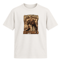 "Estampa/QUEM ME GUARDA" Camiseta Regular Suedine