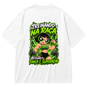 "Super Poderosa Verde" Oversized Premium 96% algodão 4% Elastano