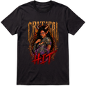 "Acerto Crítico – Guerreira Demoníaca" Camiseta Premium Unissex