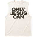 "Regata Tank Top "Only Jesus Can"" Tank Top Machão Suedine