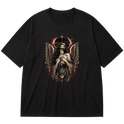 "Fallen Angel" Oversized Premium 96% algodão 4% Elastano