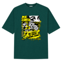 "Me Conta..." Camiseta Oversized Suedine 220g