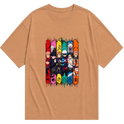 "Personagens - Jujutsu Kaisen" Camiseta Oversized Básica