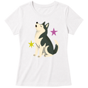 "Husky siberiano" Blusa Baby Look