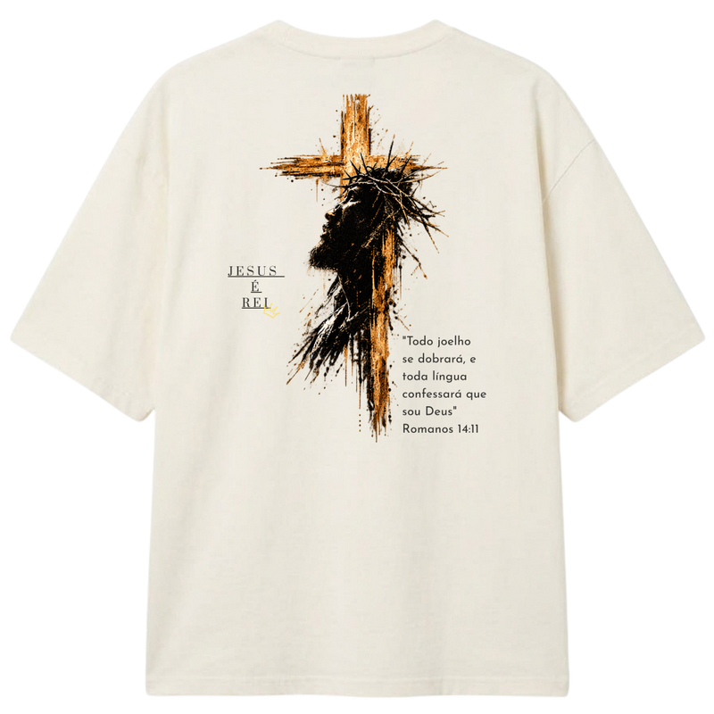 "Rei dos Reis" Camiseta Oversized Classic