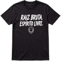 "Do Mato Pro Asfalto - Biker streetwear art" Camiseta Premium Unissex