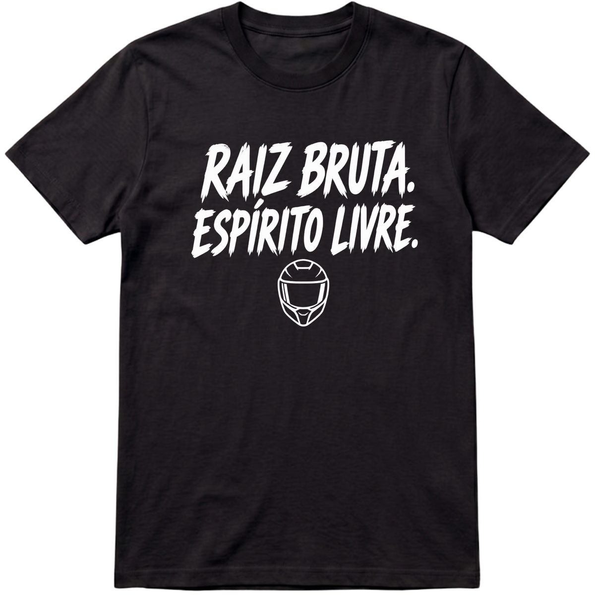 "Do Mato Pro Asfalto - Biker streetwear art" Camiseta Premium Unissex