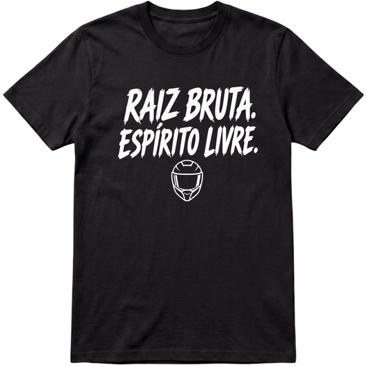 "Do Mato Pro Asfalto - Biker streetwear art" Camiseta Premium Unissex
