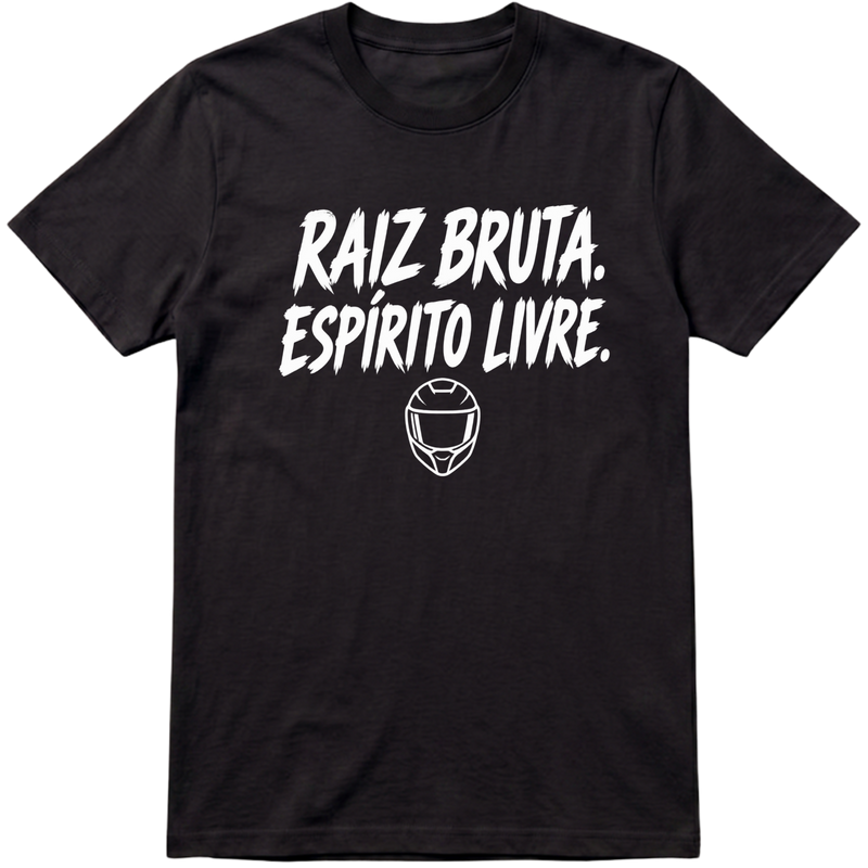"Do Mato Pro Asfalto - Biker streetwear art" Camiseta Premium Unissex