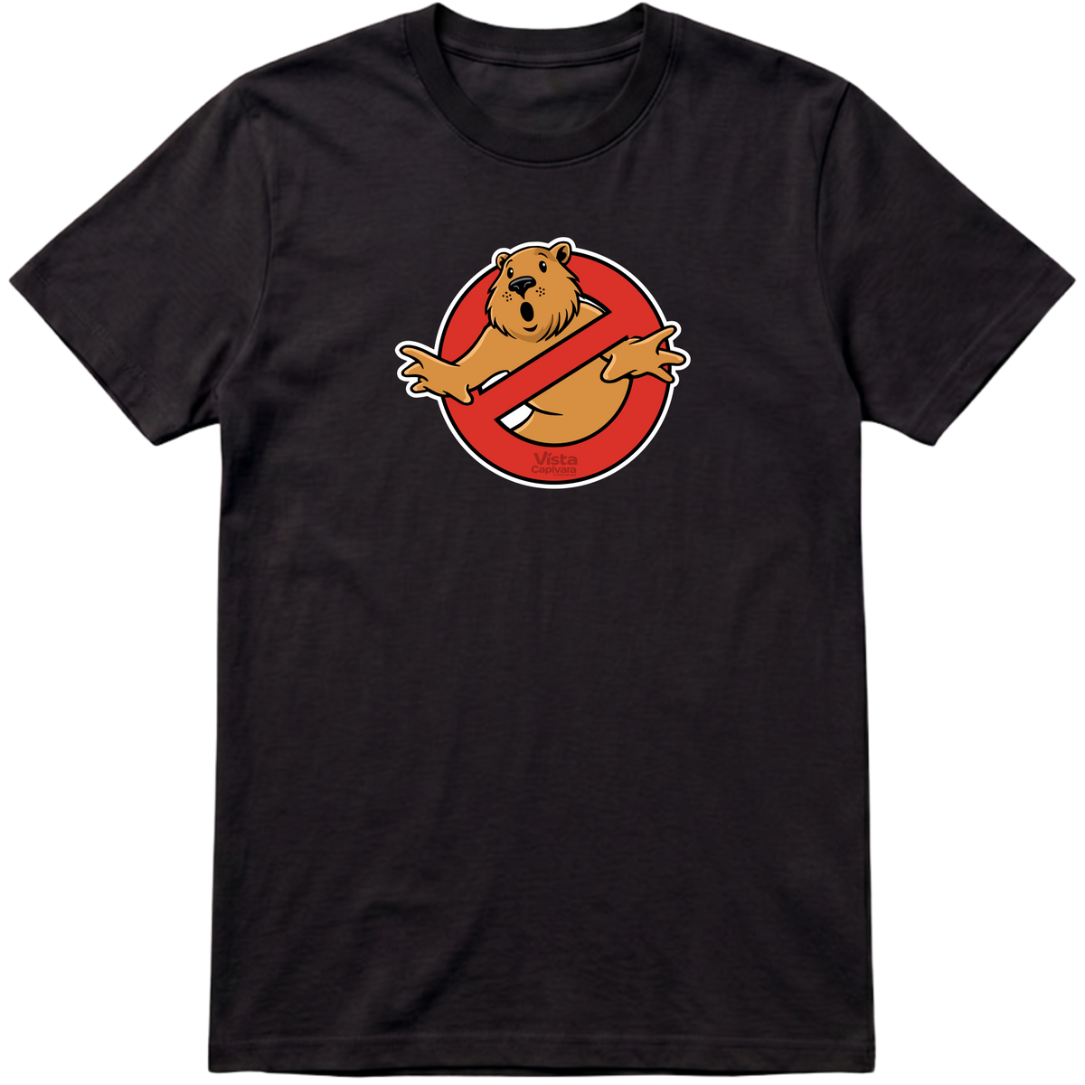 "Capivara Fantasma DTG" Camiseta Premium Unissex