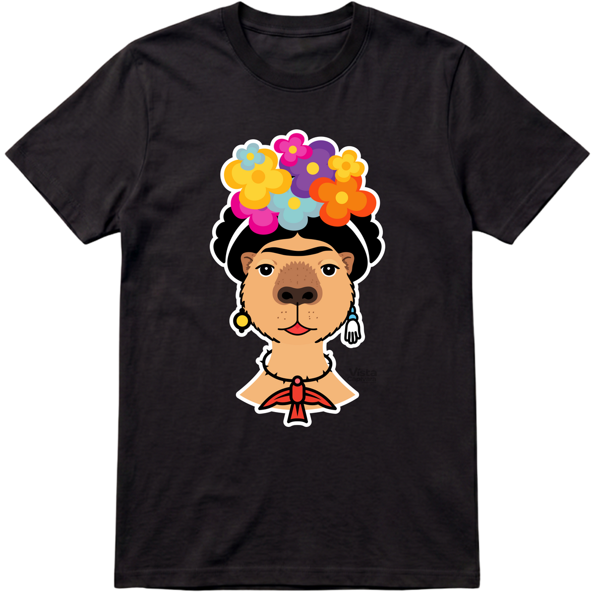"Frida Kahpivara DTF" Camiseta Premium Unissex Bunker Studios