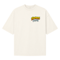 "Camiseta Oversized Cristã Salmo 23:1 | DÓKAH" Camiseta Oversized Suedine 220g
