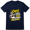"Camiseta Basic Adulto tambem Cansa" Camiseta Premium Unissex