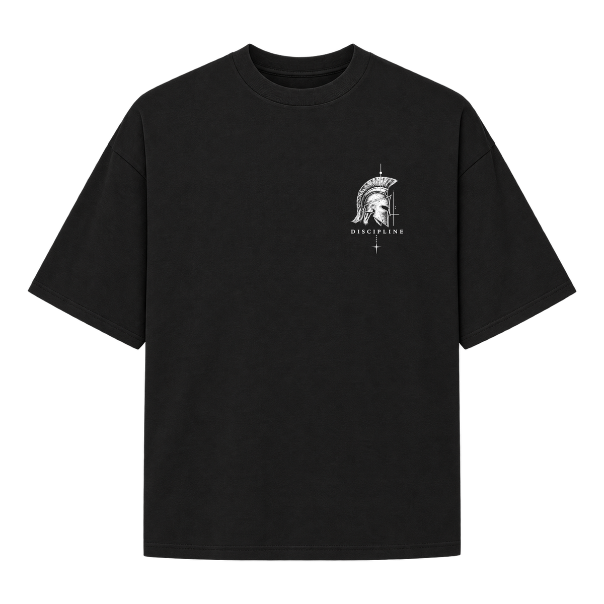 "Oversized Suedine - Warrior Mindset" Camiseta Oversized Suedine 220g