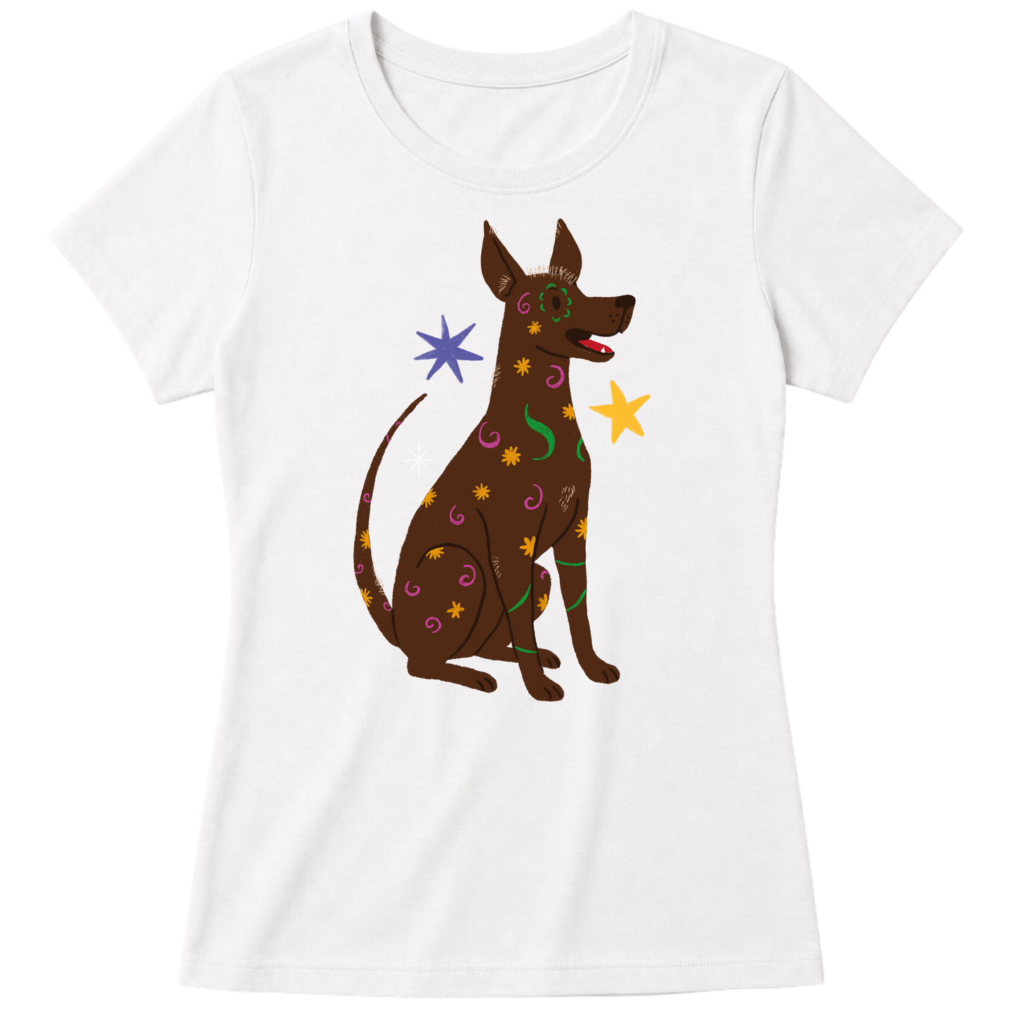 "Xoloitzcuintle" Blusa Baby Look