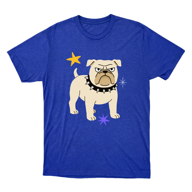 "Bulldog" Camiseta Básica Unissex