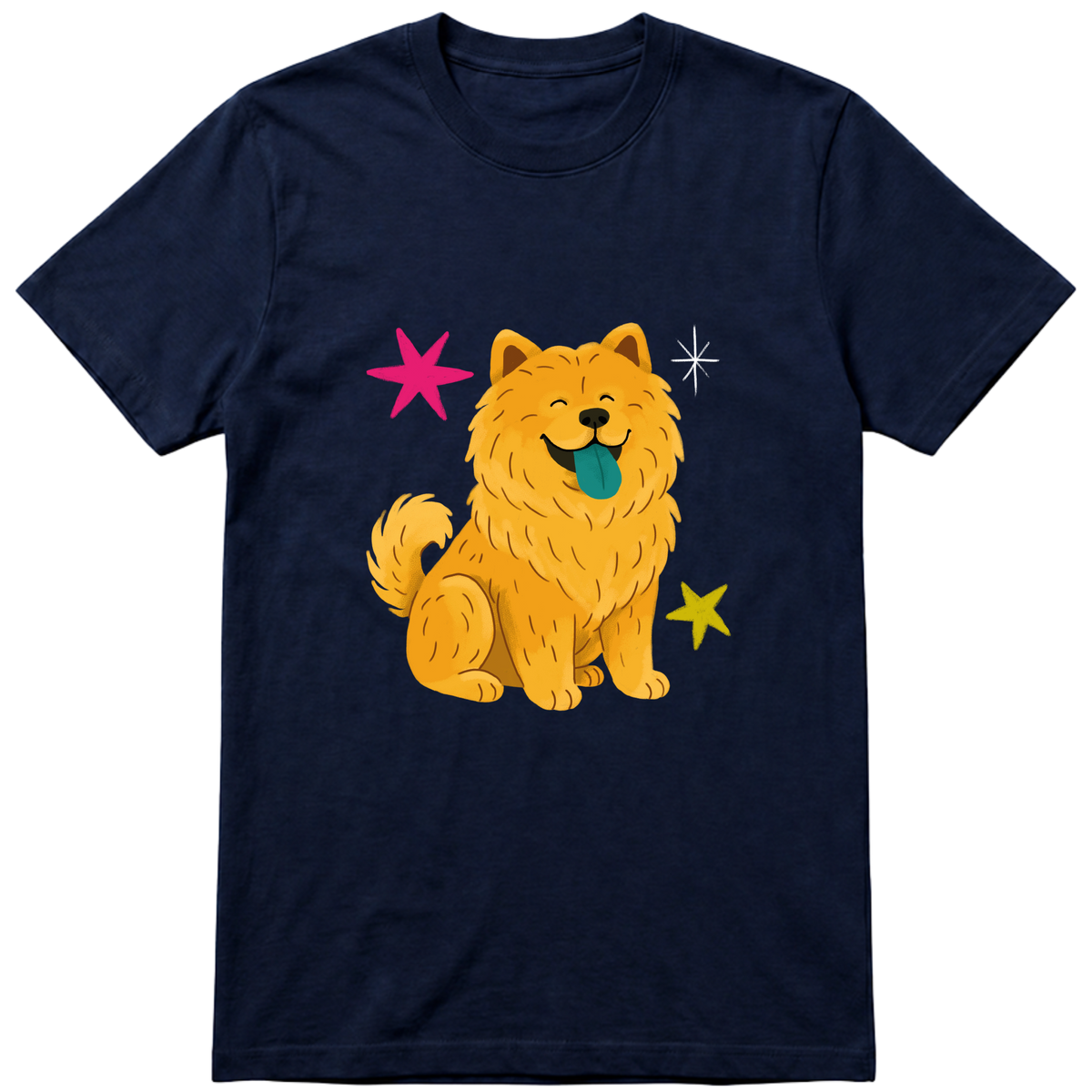 "chow chow" Camiseta Básica Unissex