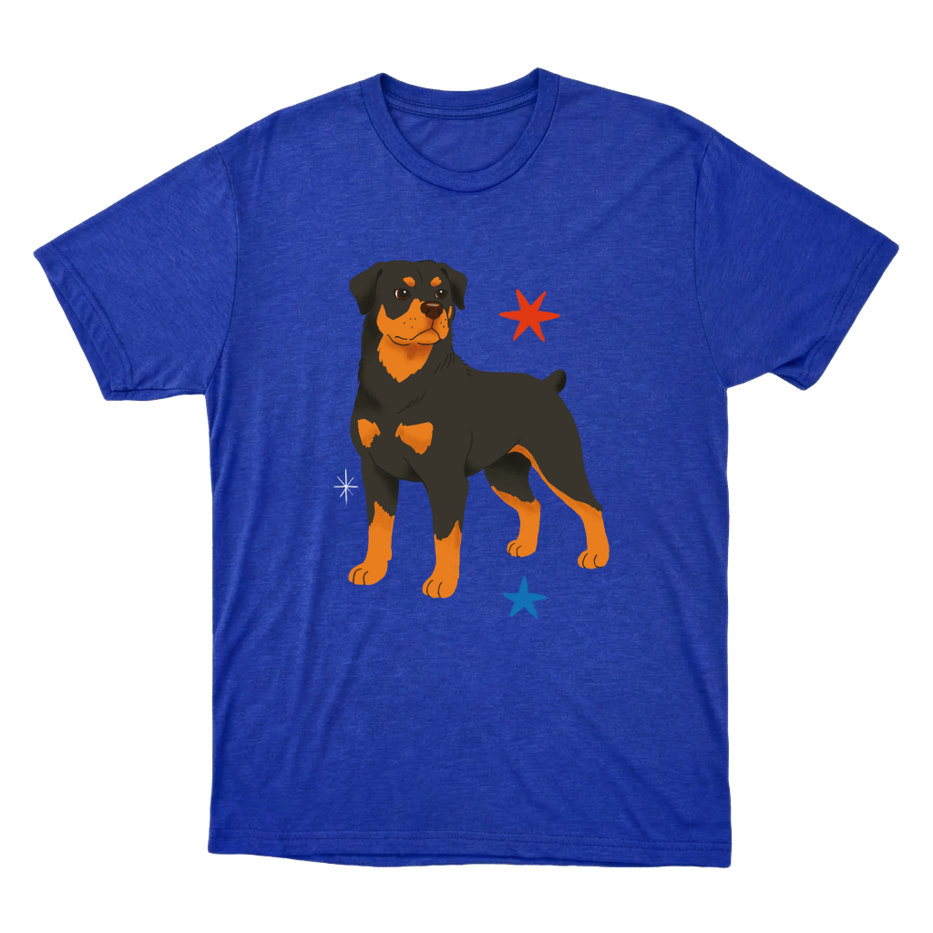 "Rottweiler" Camiseta Básica Unissex