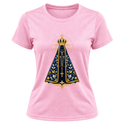 "Camiseta Dryfit Feminina Basic - Nossa Senhora Aparecida" Camiseta Dryfit Feminina Basic