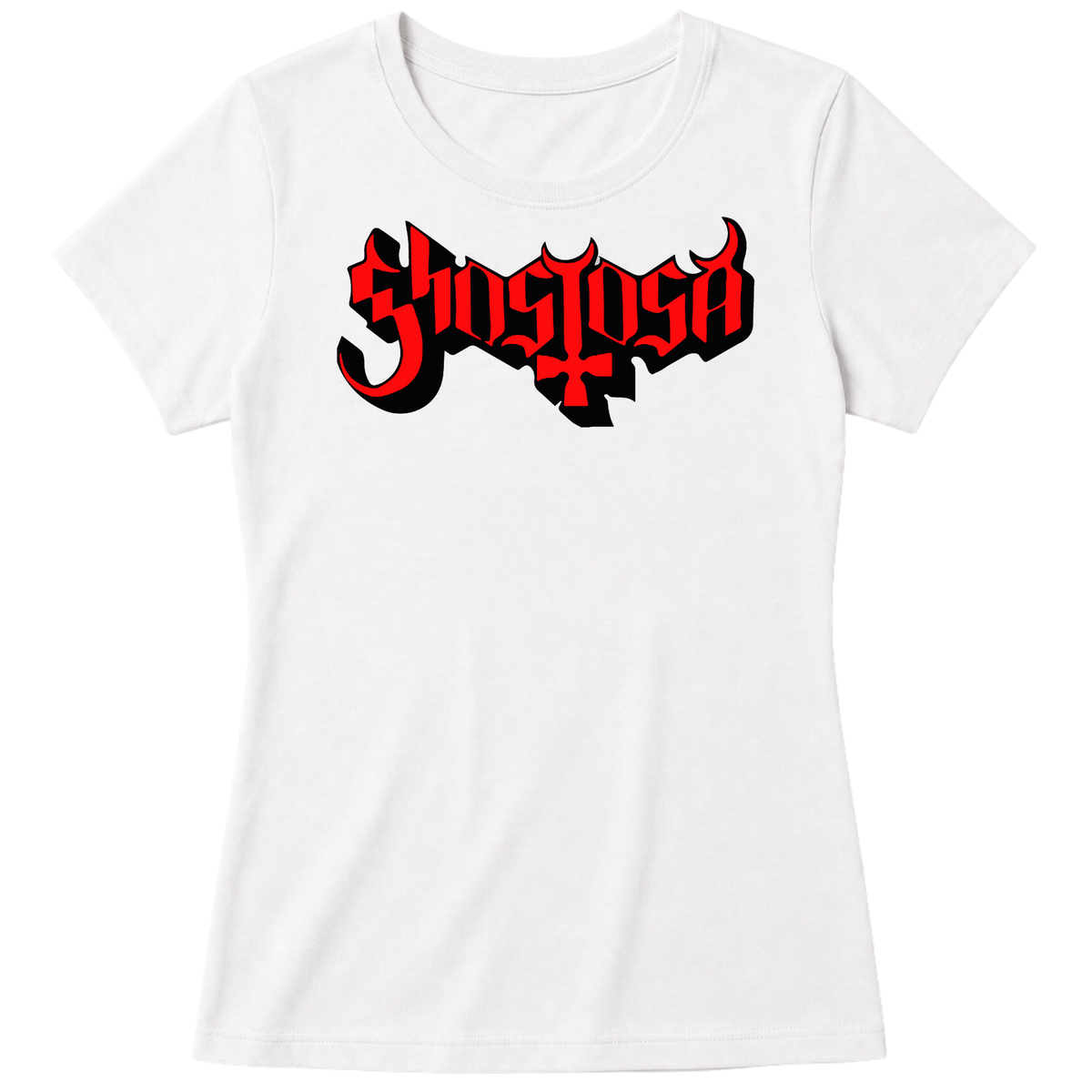 "Ghostosa" Blusa Baby Look