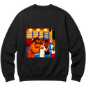 "Moletom Crew Essential Força Guiada pela Fé" Blusão Moletom