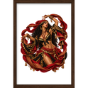 ""Cigana" Full Art - Quadro Caixa" Quadro caixa sem vidro acrílico