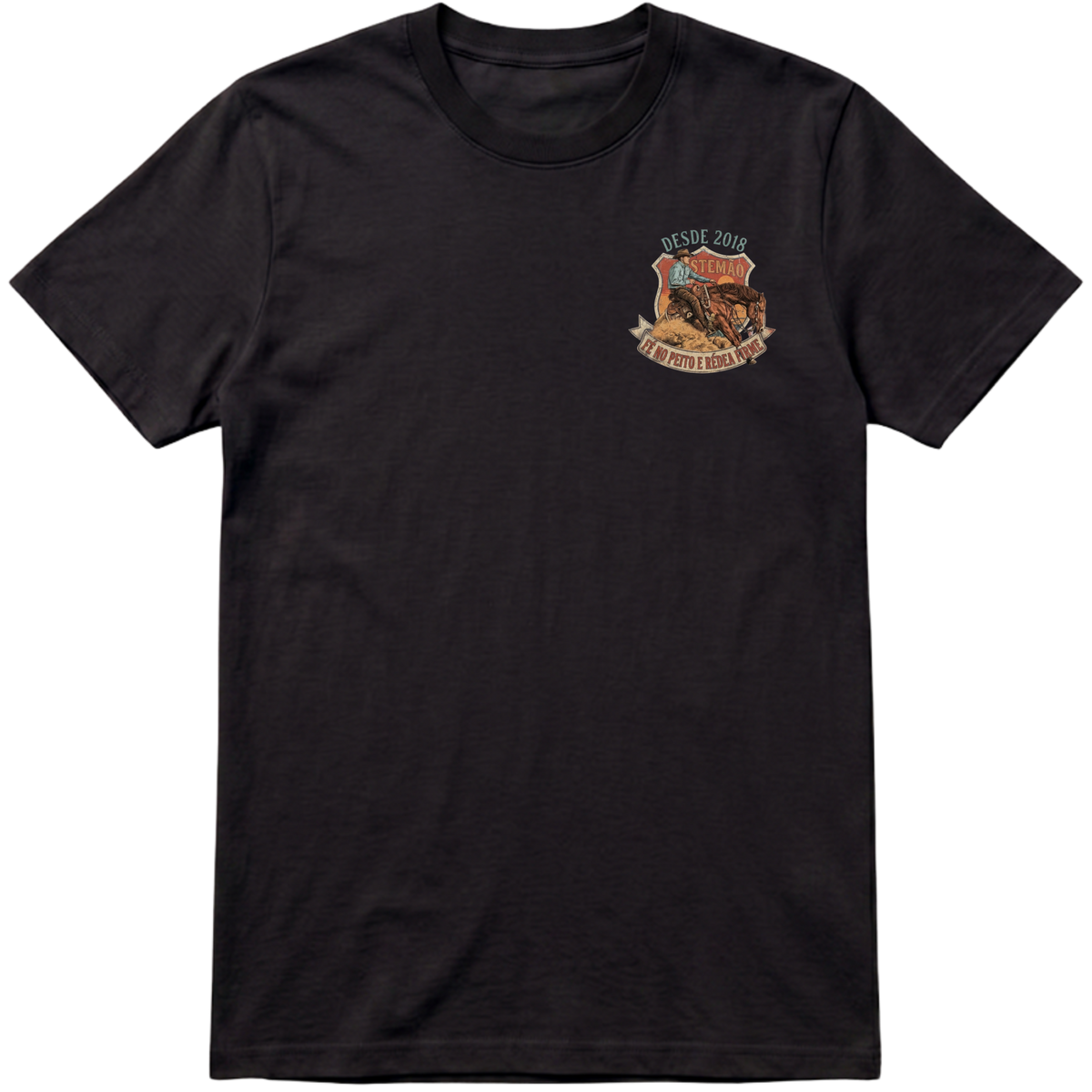 "Estampa RÉDEA FIRME" Camiseta Premium Unissex Bunker Studios